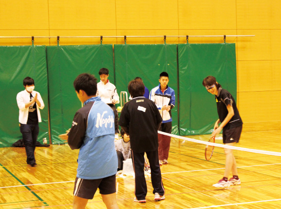 ブラインドテニス大会